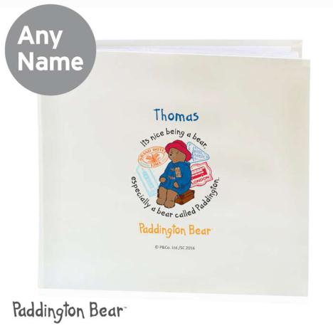 Personalised Paddington Bear Deluxe Sleeved Photo Album Extra Image 3